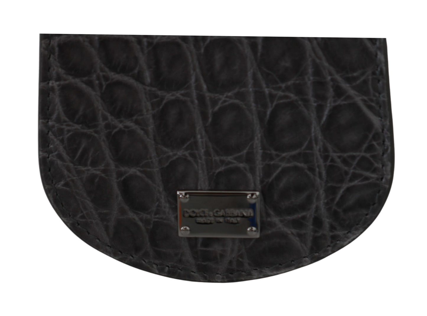 Graue Exotische Haut Kondomhülle Halter Tasche Brieftasche