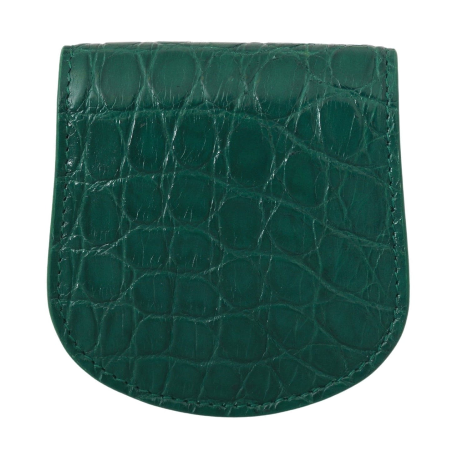 Green Exotic Skins Kondometui-Halter-Geldbörse