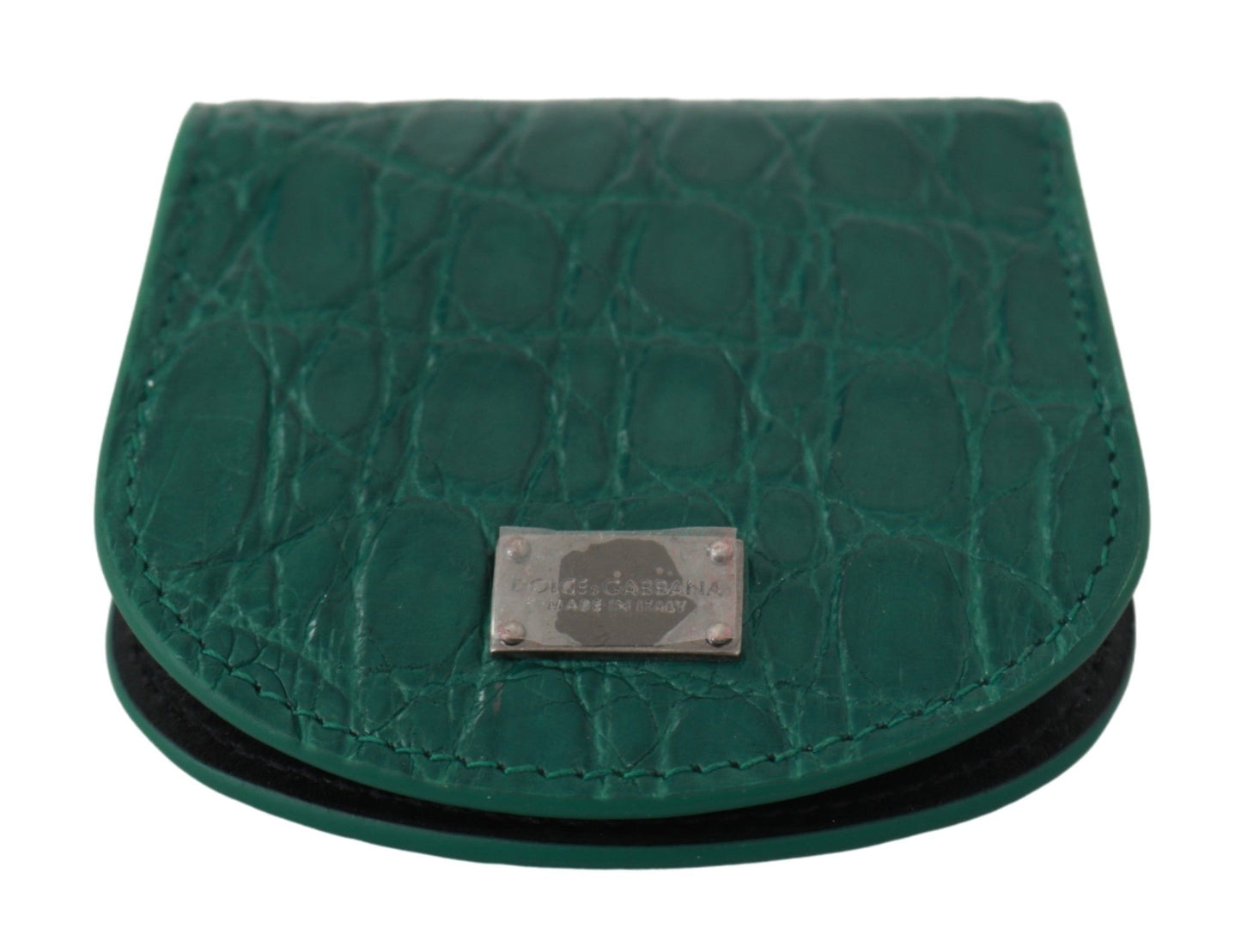 Green Exotic Skins Kondometui-Halter-Geldbörse