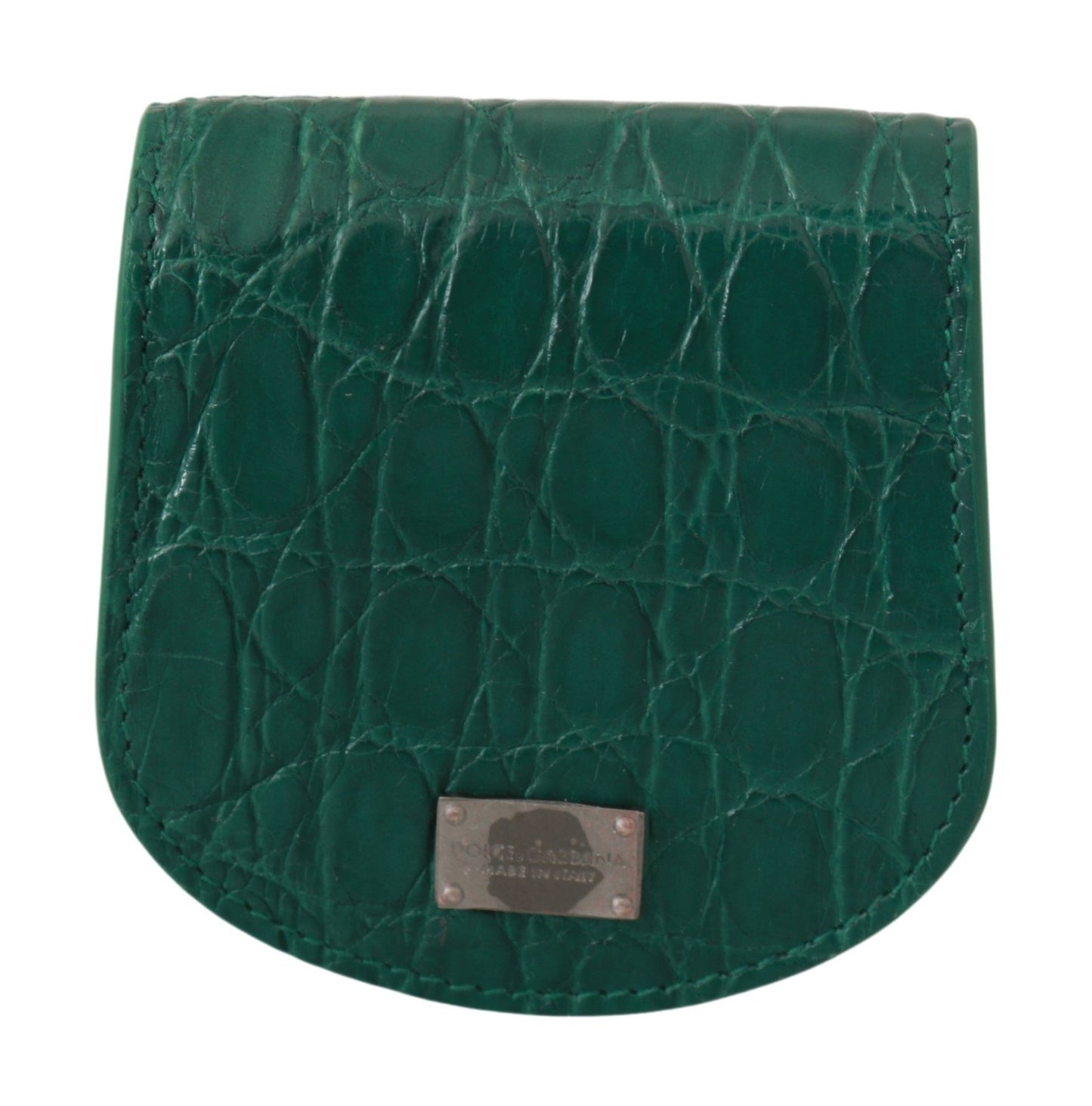 Green Exotic Skins Kondometui-Halter-Geldbörse