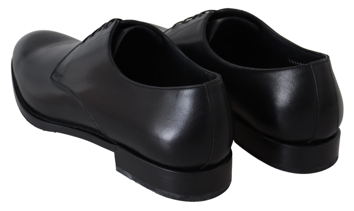 Handgemachte Schuhe aus schwarzem Leder von SARTORIA