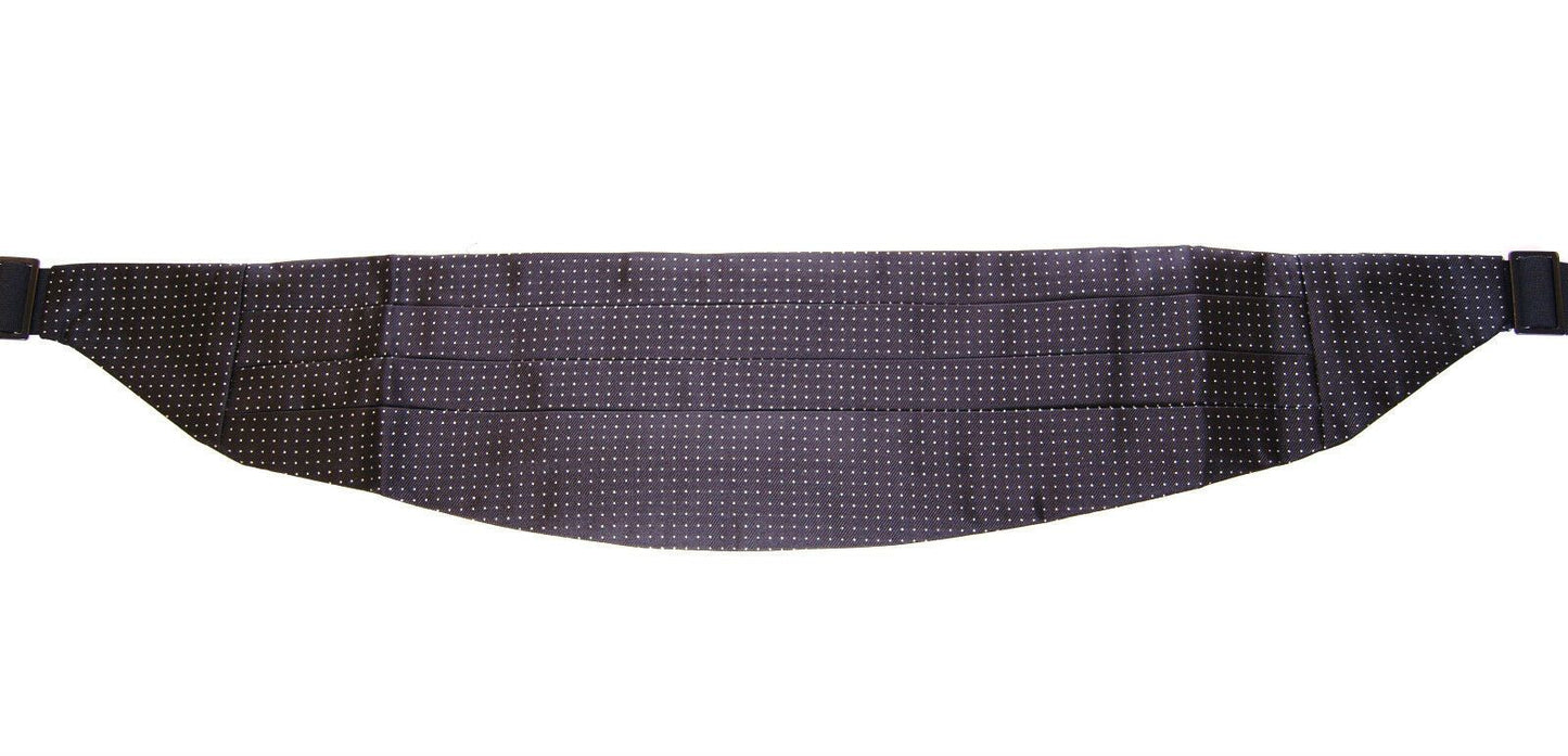 Black Waist Smoking Tuxedo Cummerbund Belt