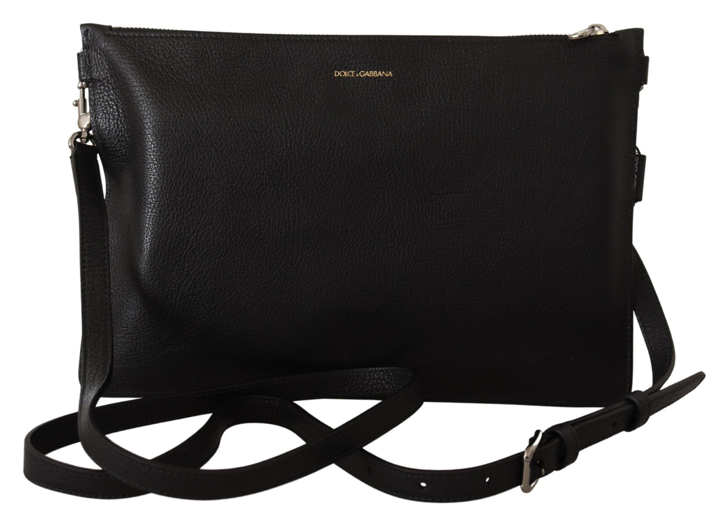 Schwarze Alta Sartoria-Schultertasche aus exotischem Leder