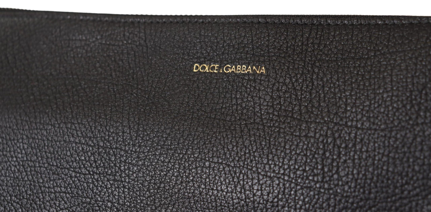 Schwarze Alta Sartoria-Schultertasche aus exotischem Leder