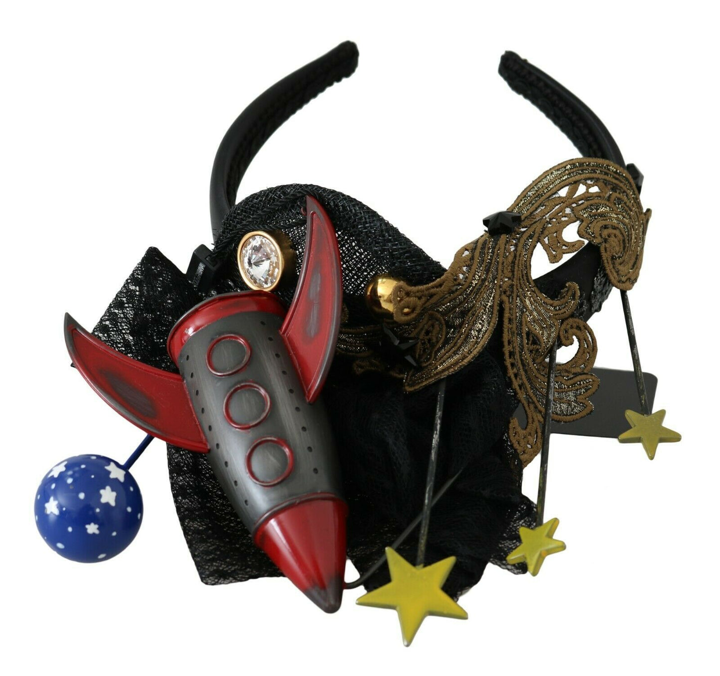 Rocket Crystal Stars Tiara Diadem Stirnband