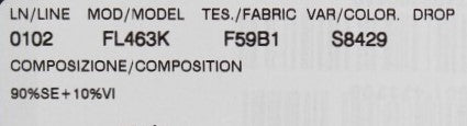 Schwarzes Poloshirt aus Seide mit Blumenstickerei