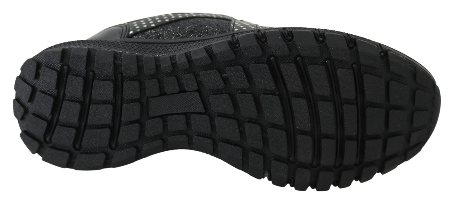 Elegante schwarze Runner Jasmines Sportschuhe
