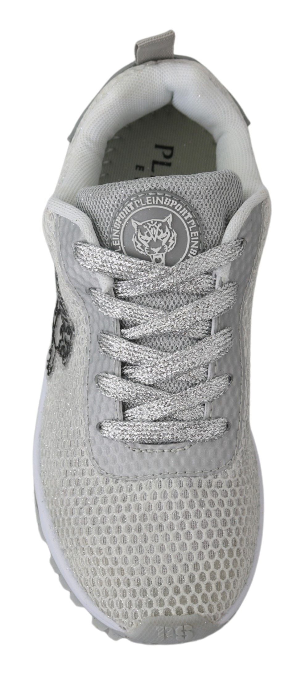 Glamorous Silberne Gretel Sport-Sneaker