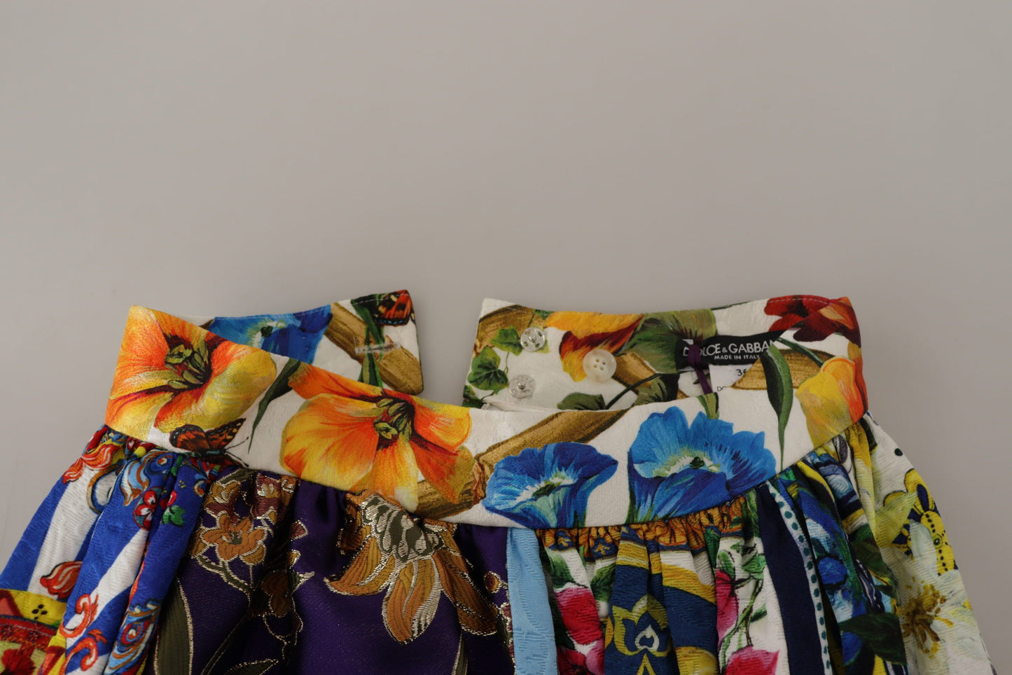 Mehrfarbiger Patchwork-Maxirock „Sicily“