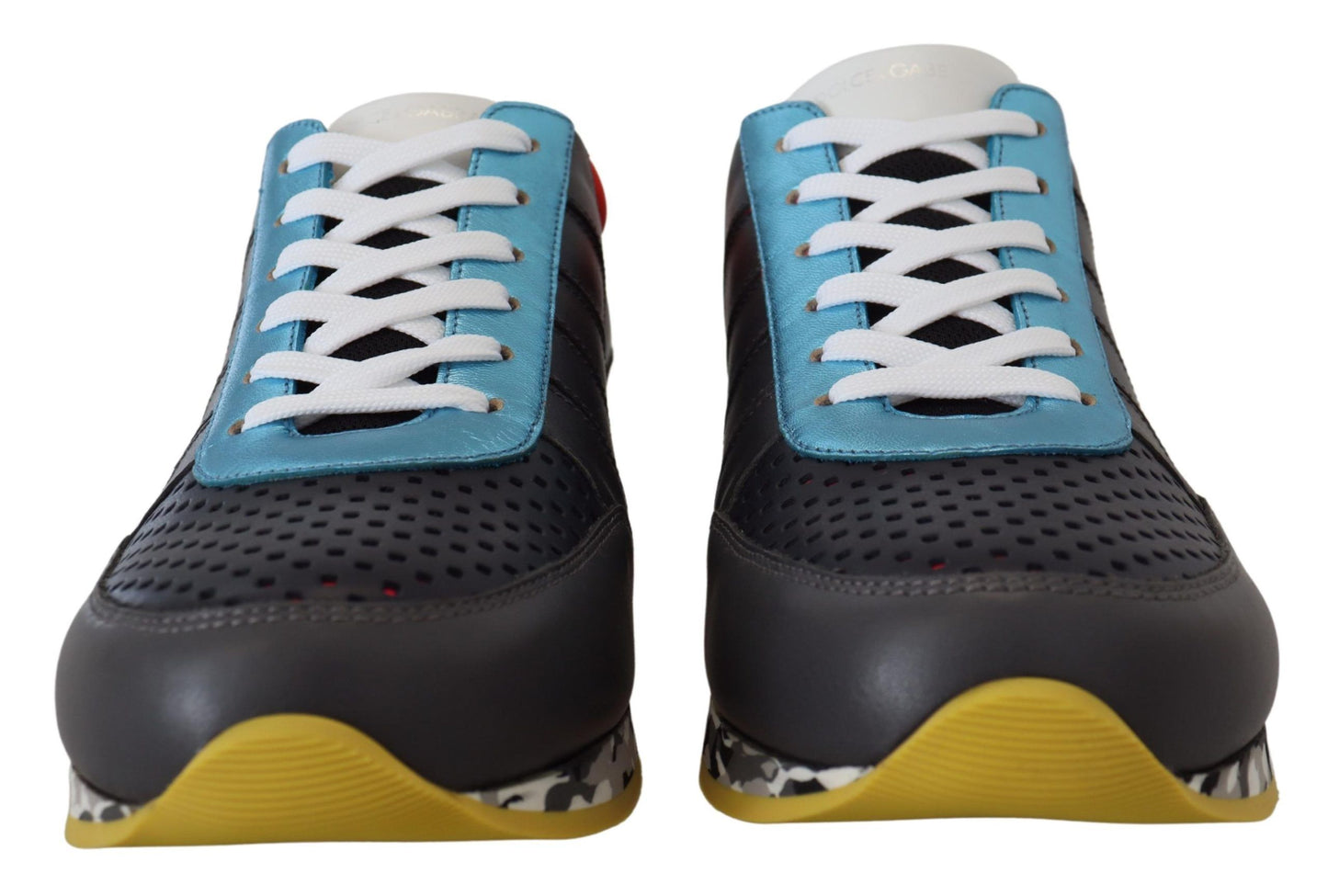 Mehrfarbige Sport-Sneaker mit niedrigem Schaft