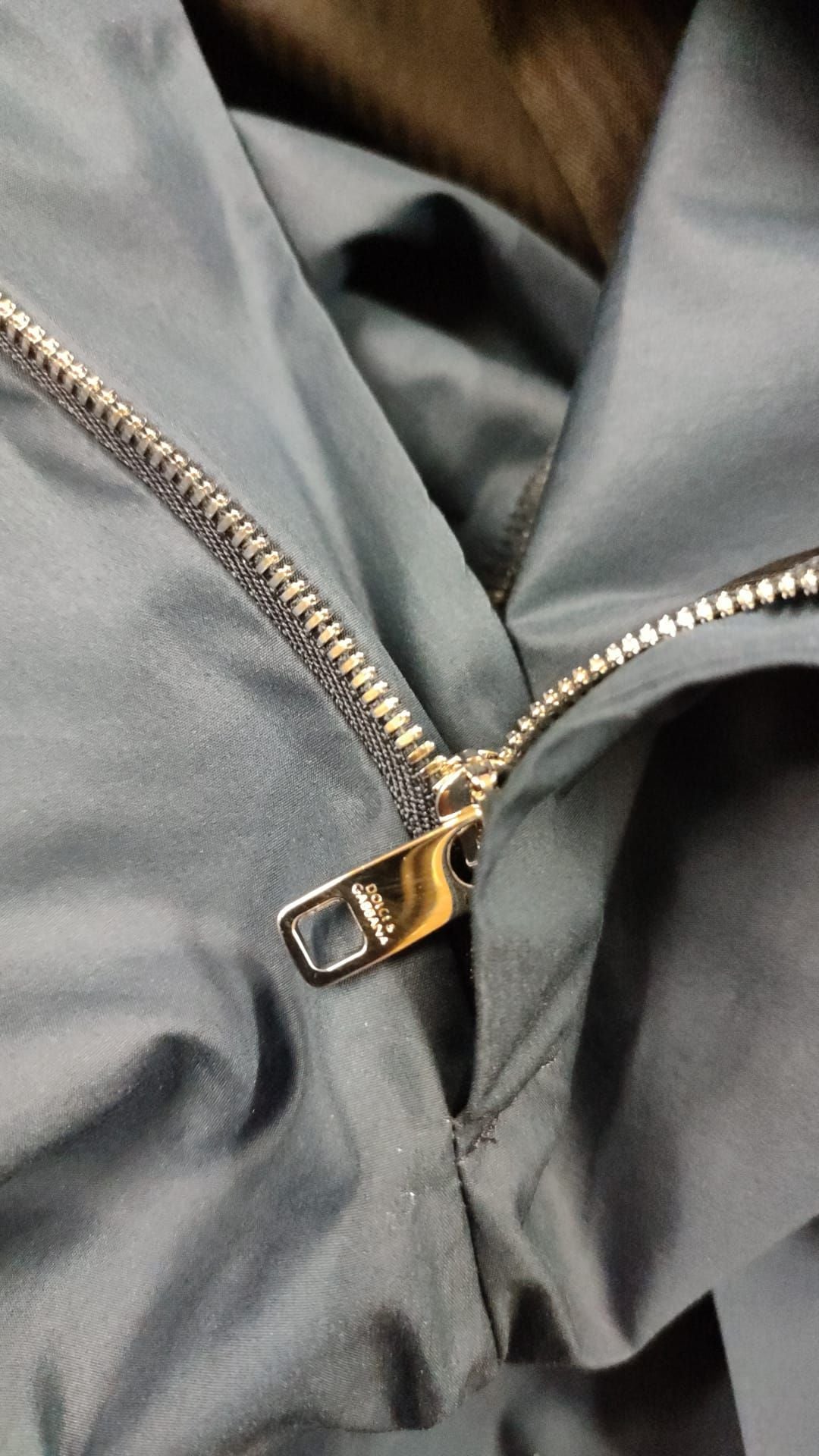 Blaue Chinos aus Baumwolle und Seide