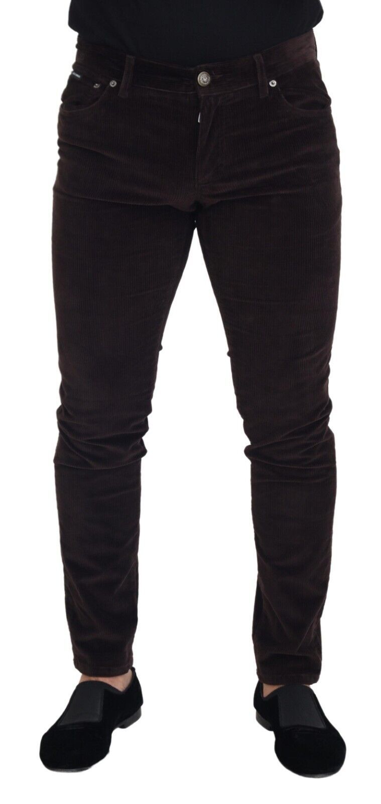 Braune Cordhose für Herren