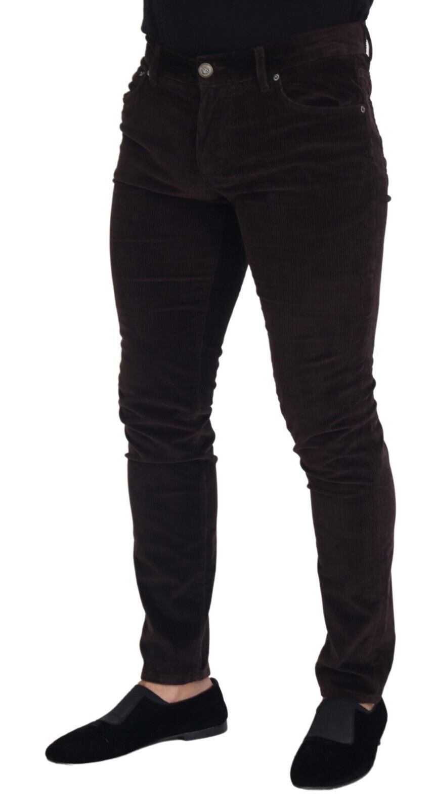 Braune Cordhose für Herren
