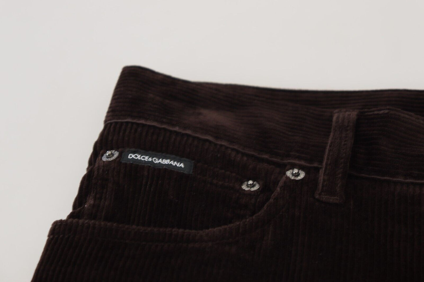 Braune Cordhose für Herren