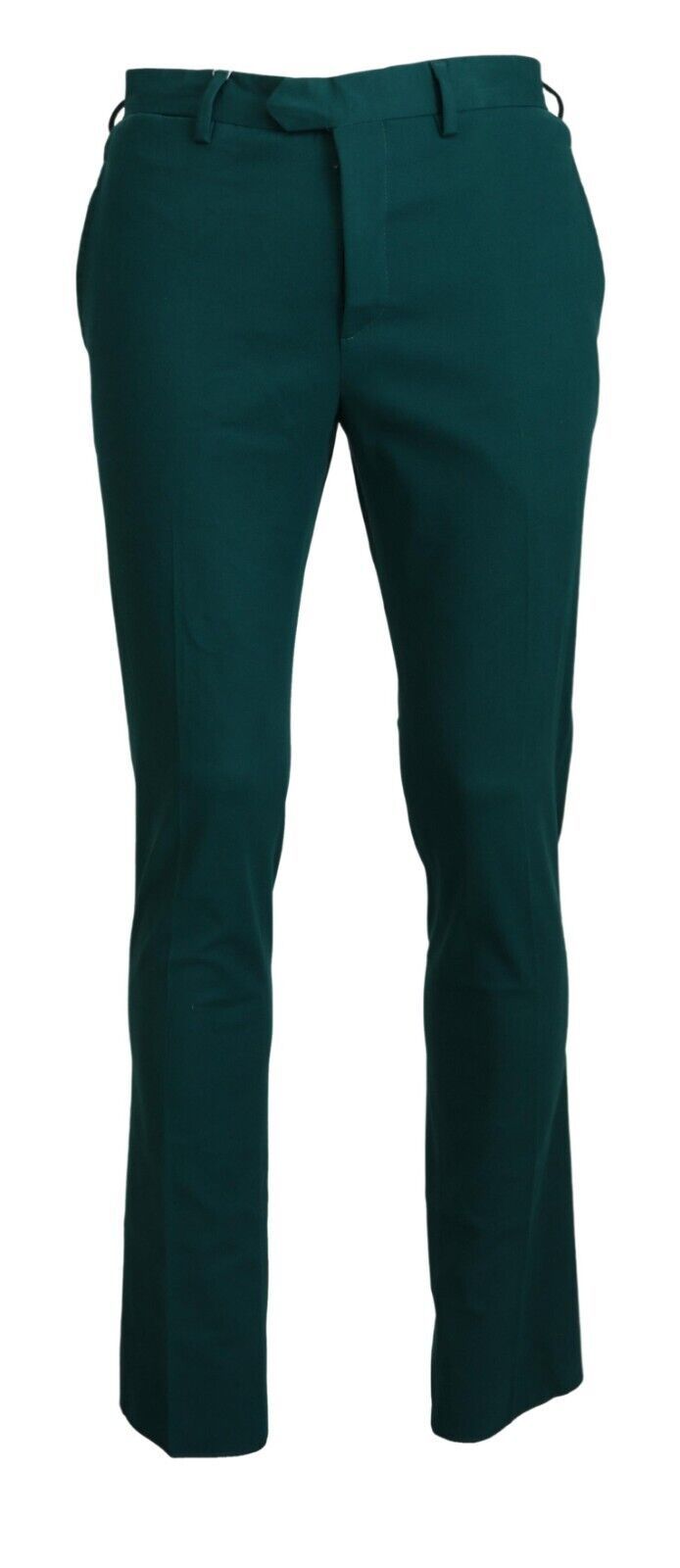 Grüne Straight Fit Herren Formelle Hose