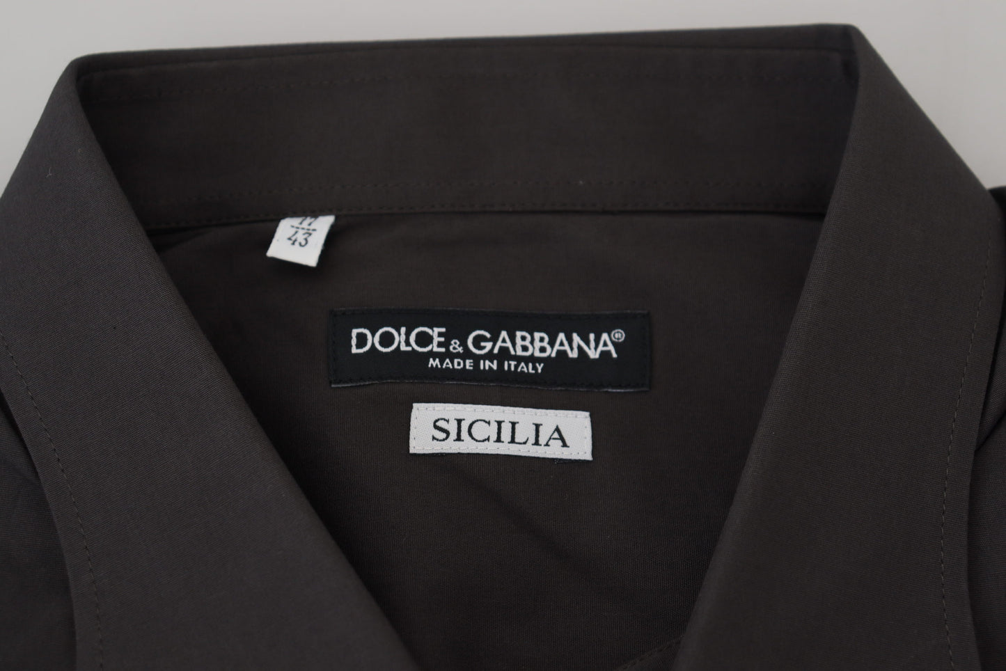 Graues Slim Fit Stretch-Hemd SICILIA