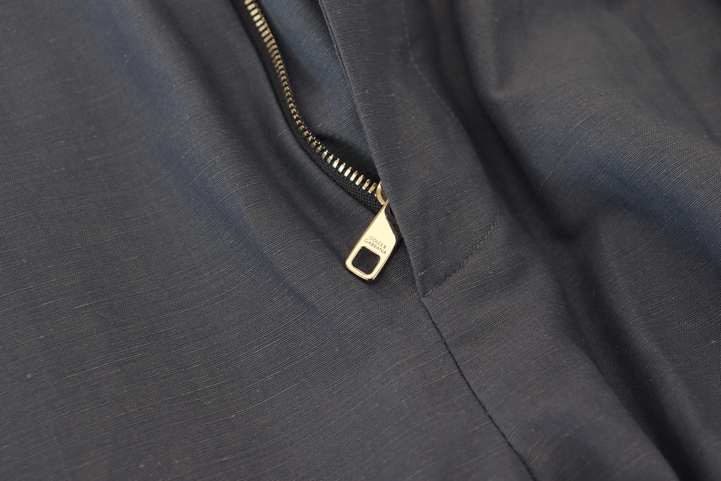 Blaue Leinen-Chinohose für Herren