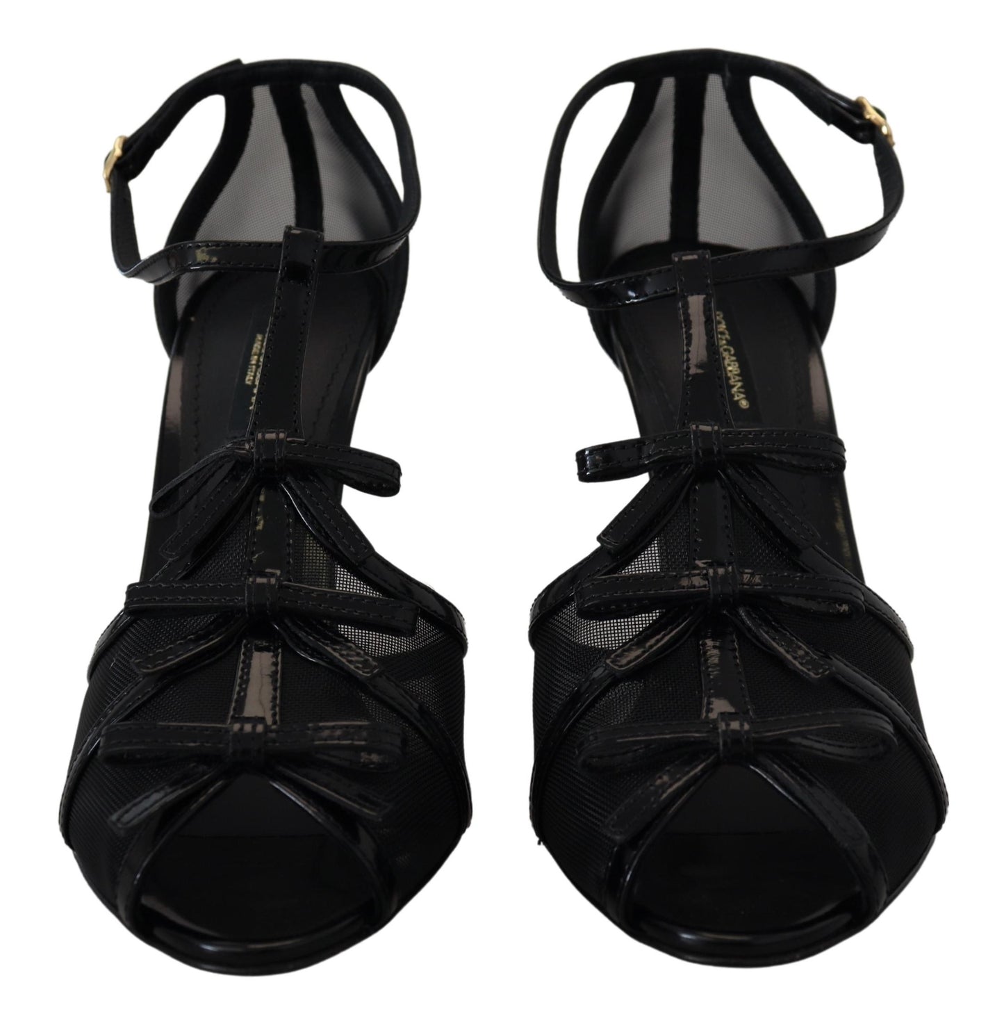 Schwarze Stiletto High Heels Sandalen Schuhe