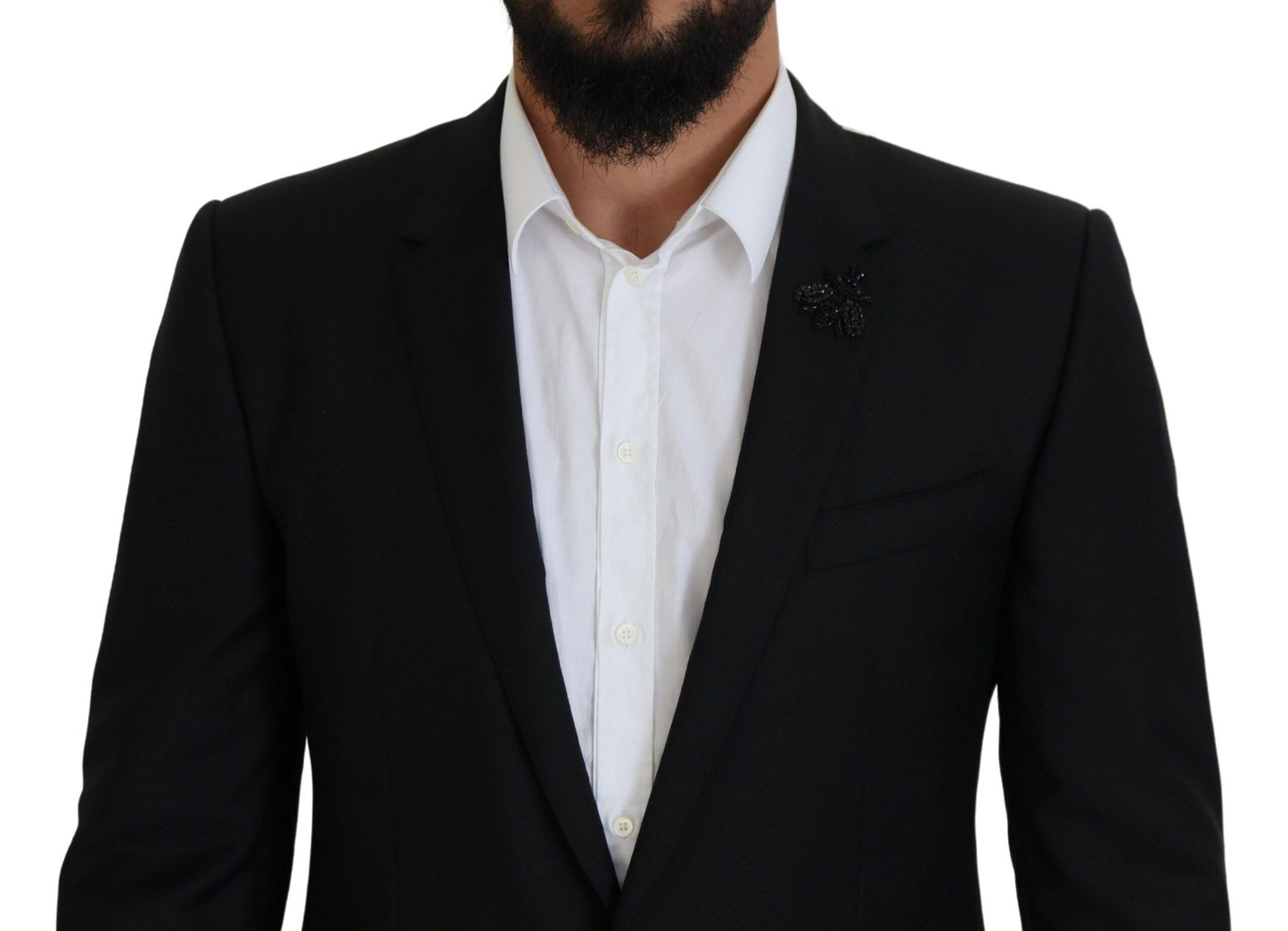 Black Single Breasted 2 Piece MARTINI Suit