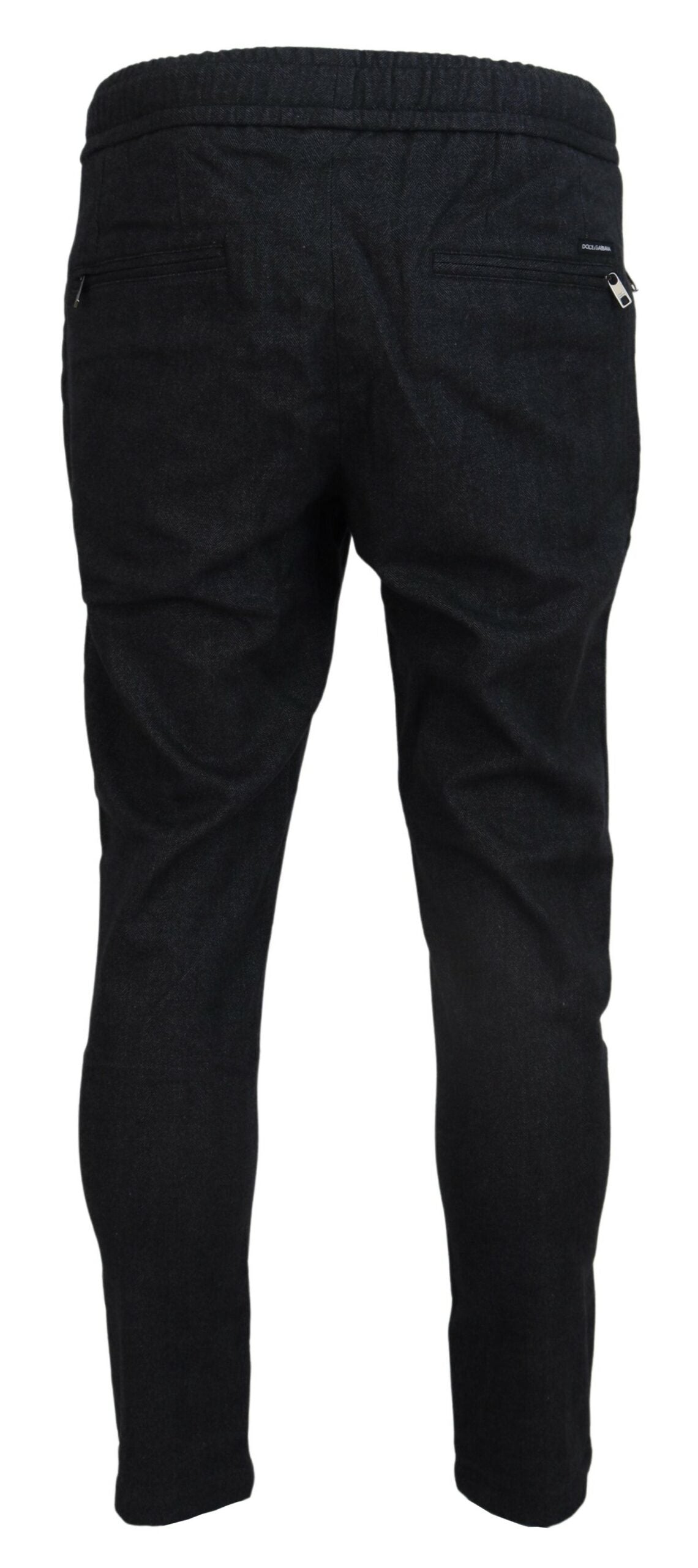 Graue Joggerhose aus Baumwolle für Herren