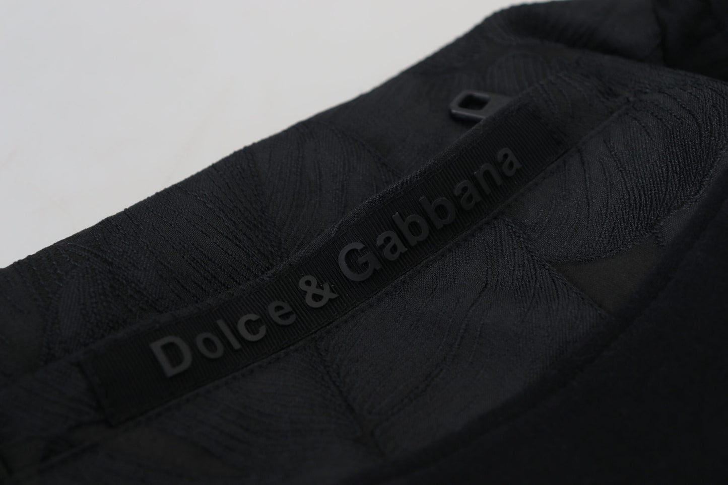Schwarze Skinny Jogger-Hose aus Polyester für Herren