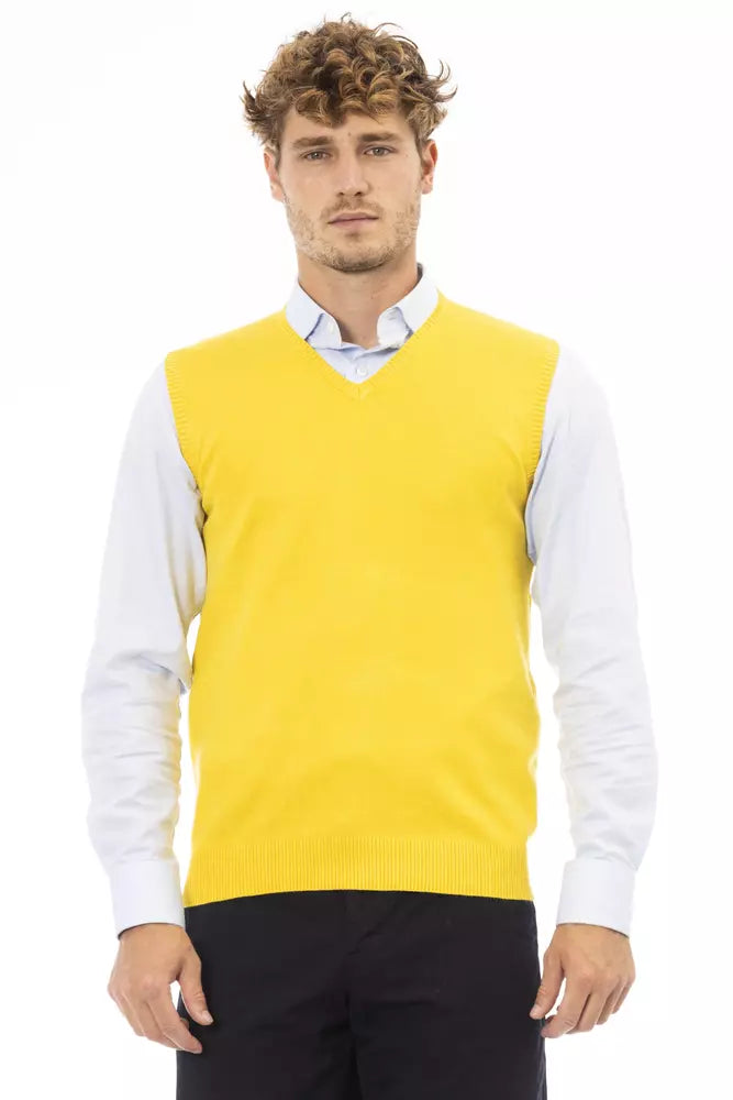Gelbe Viskose-Herrenjacke