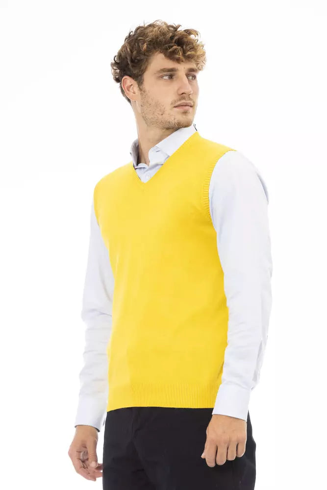 Gelbe Viskose-Herrenjacke