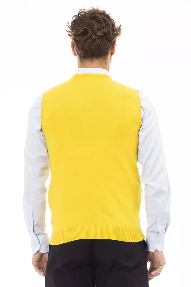 Gelbe Viskose-Herrenjacke