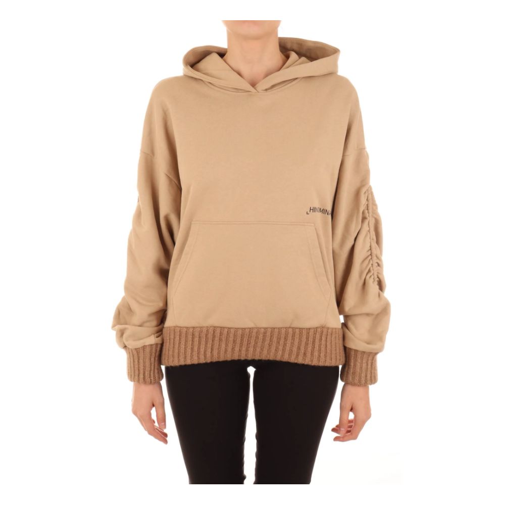 Schicker Oversize-Hoodie aus Baumwolle mit Rüschenärmeln