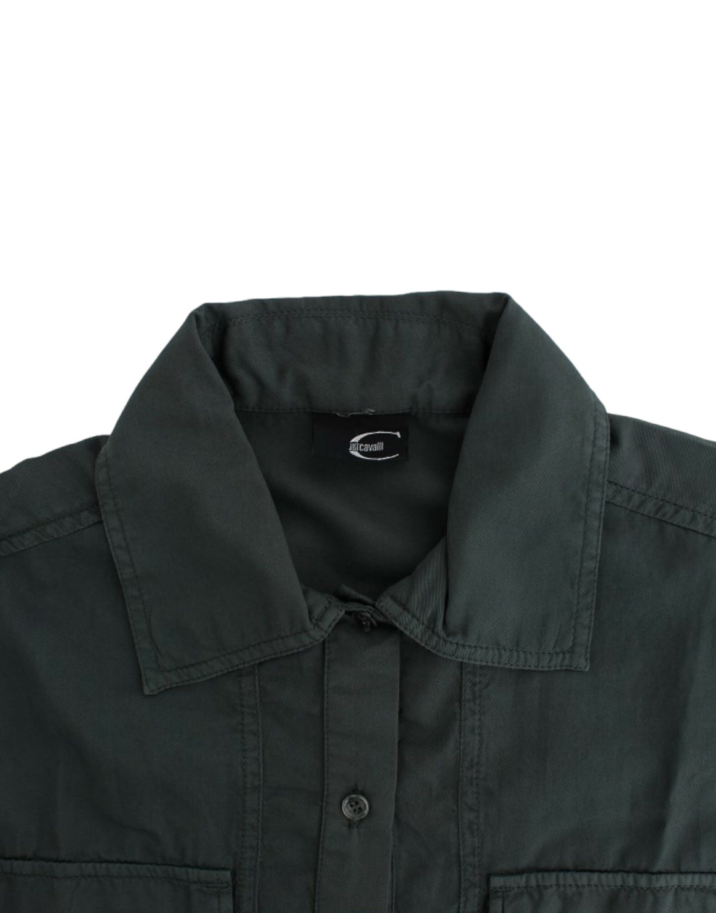 Graues Button-Down-Hemd