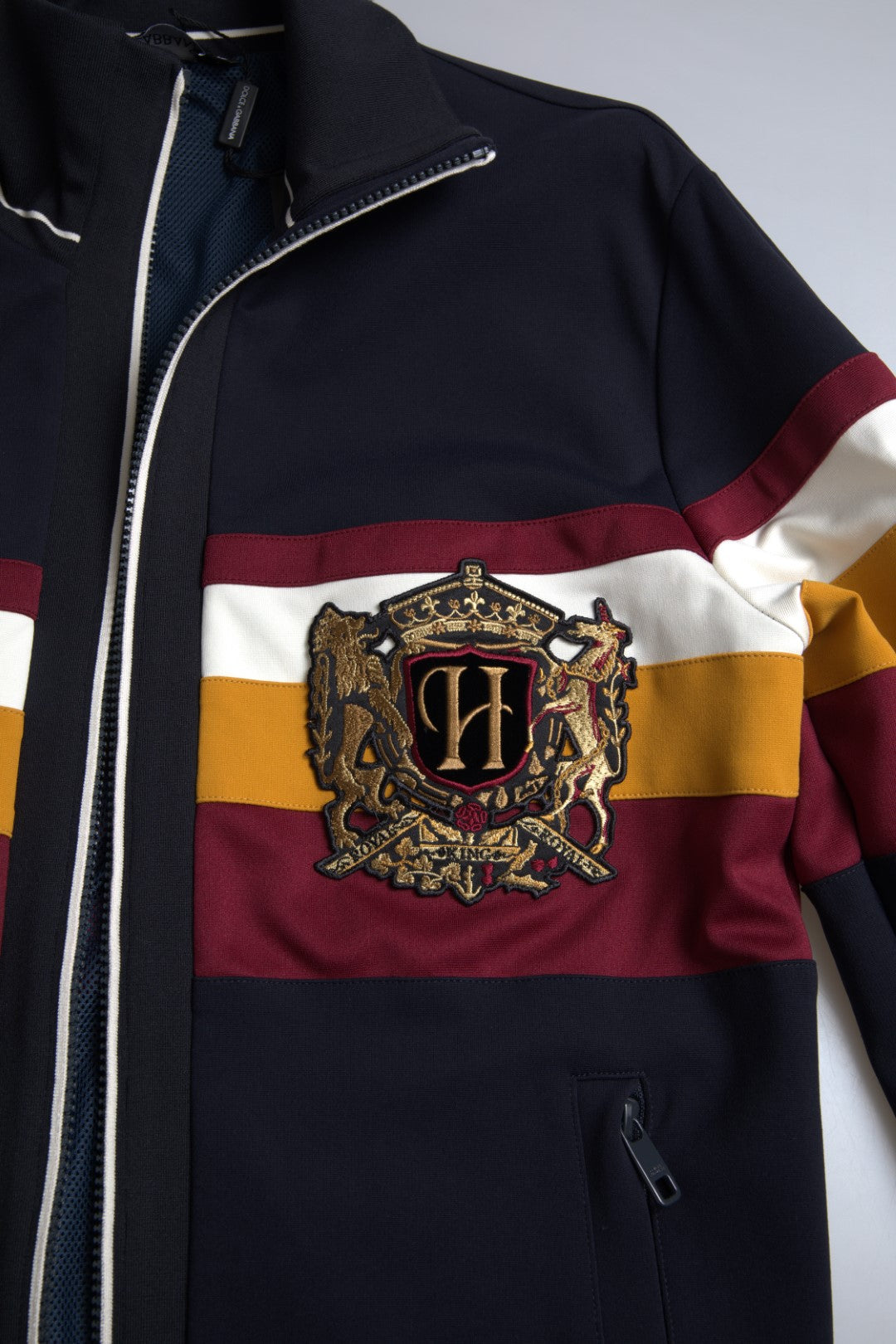 Blauer Cardigan Heraldic Full Zip Pullover