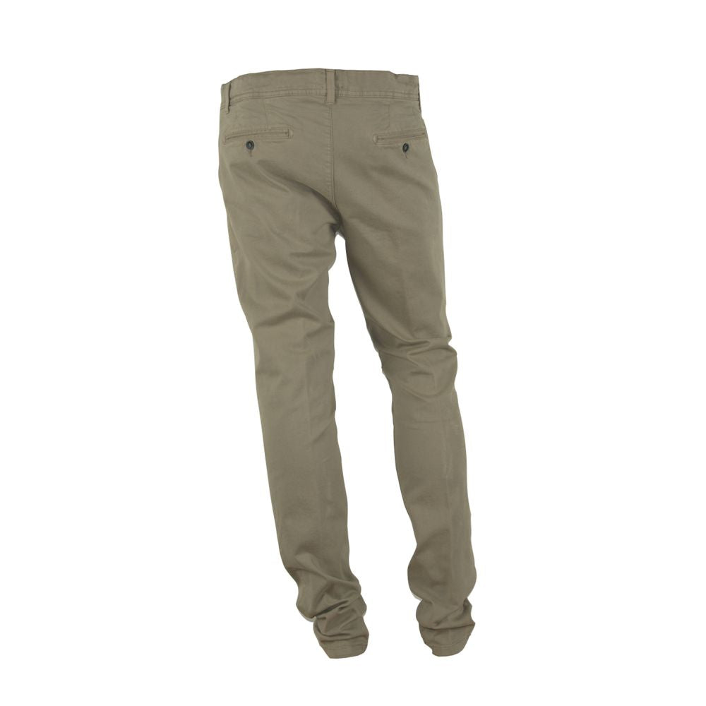 Schicke beige Winterhose aus Baumwollmischung