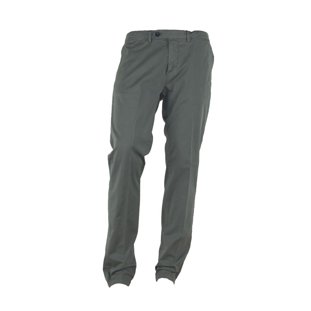 Elegante Sommerhose aus italienischer Baumwolle