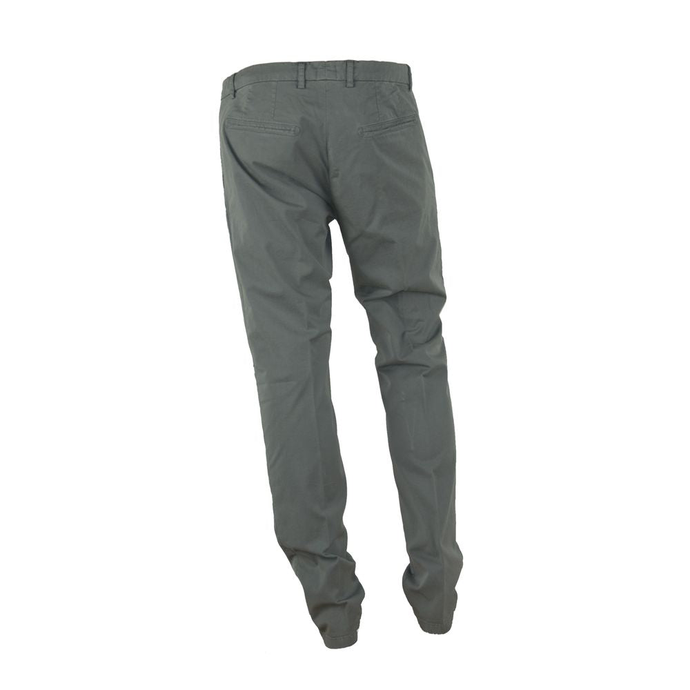 Elegante Sommerhose aus italienischer Baumwolle