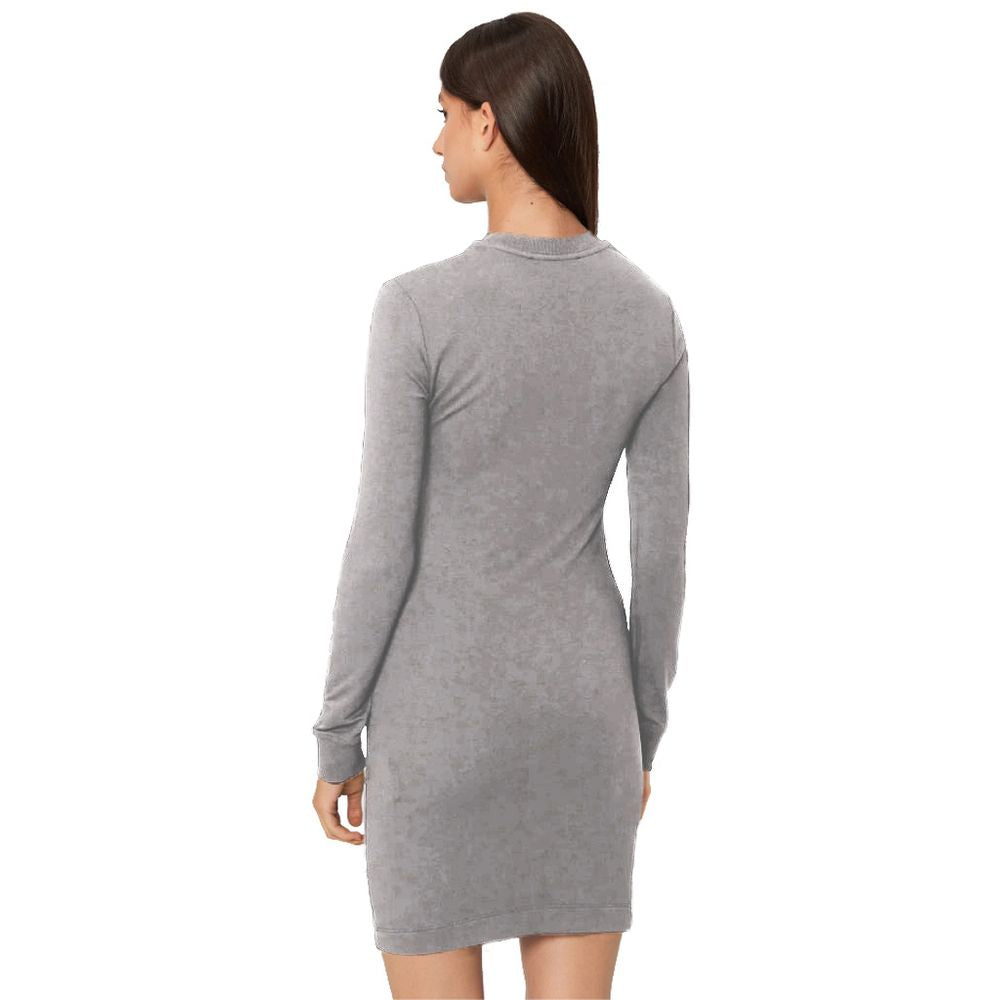 Braunes Baumwollkleid für Damen