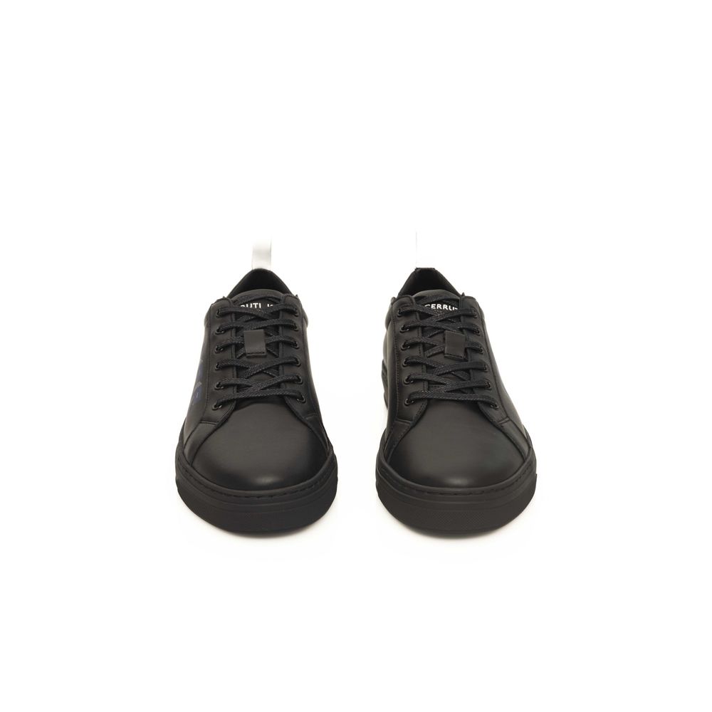 Schwarze Herren-Sneaker aus Rindsleder