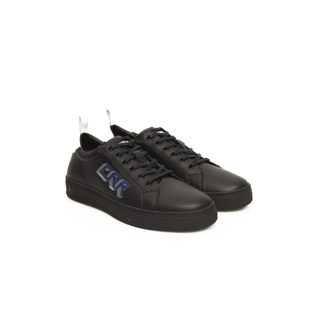 Schwarze Herren-Sneaker aus Rindsleder