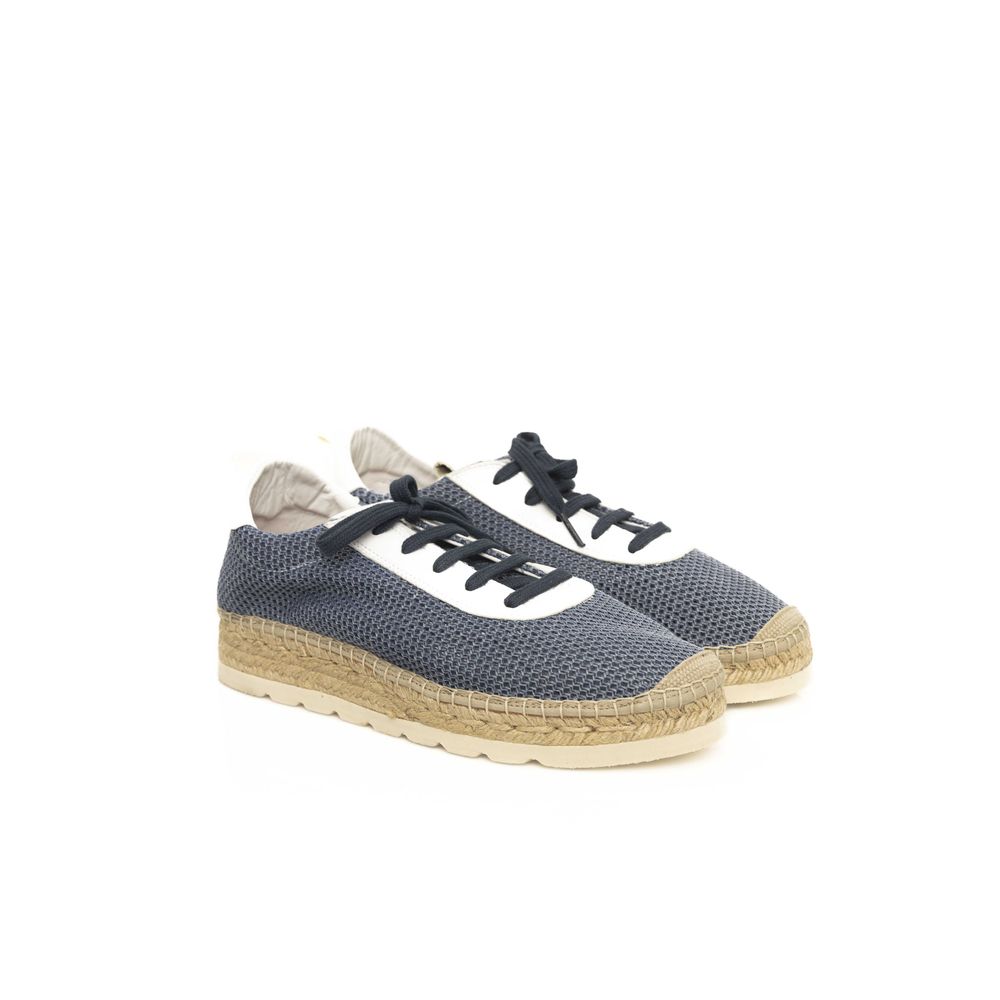 Blaue Herren-Sneaker aus Kalbsleder