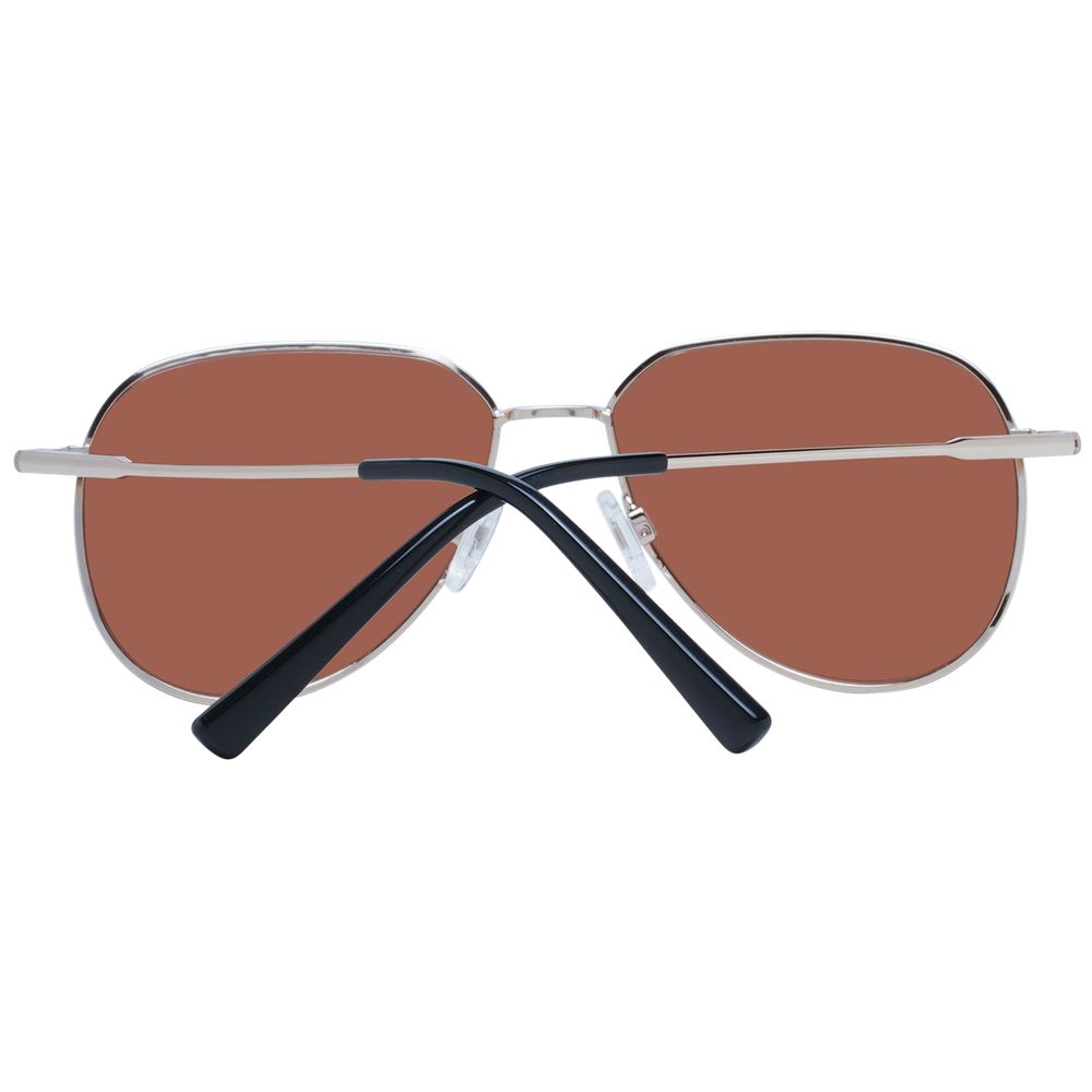 Roségoldene Unisex-Sonnenbrille