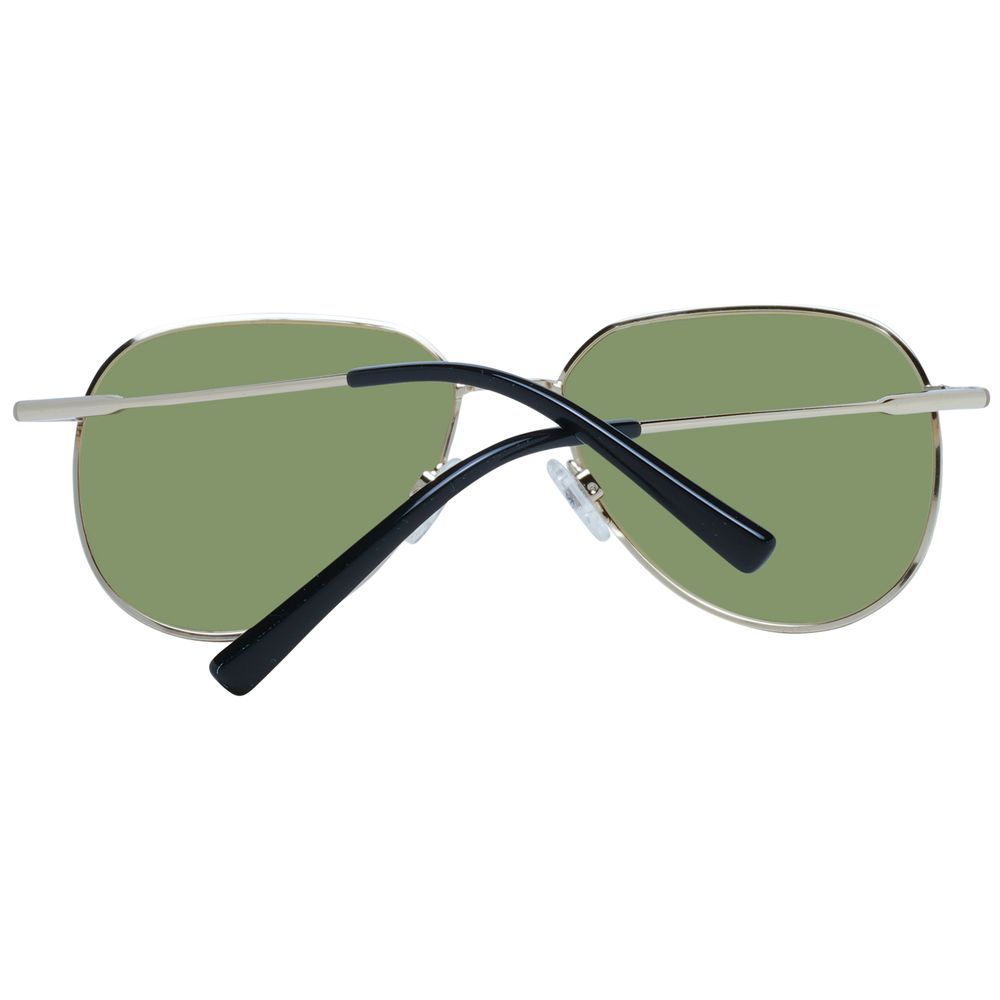 Goldene Unisex-Sonnenbrille