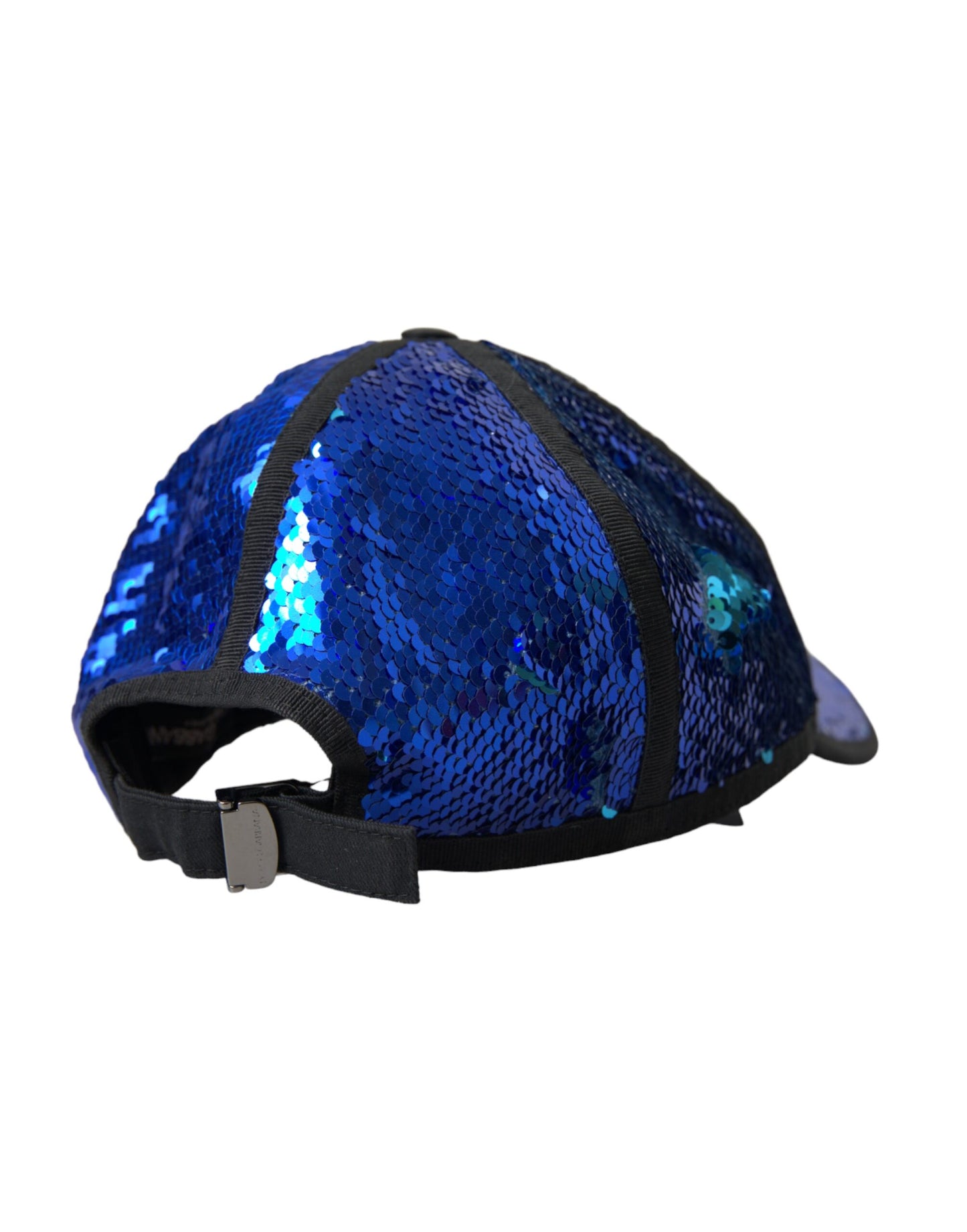 Royalblaue Pailletten-Baseballmütze für Herren
