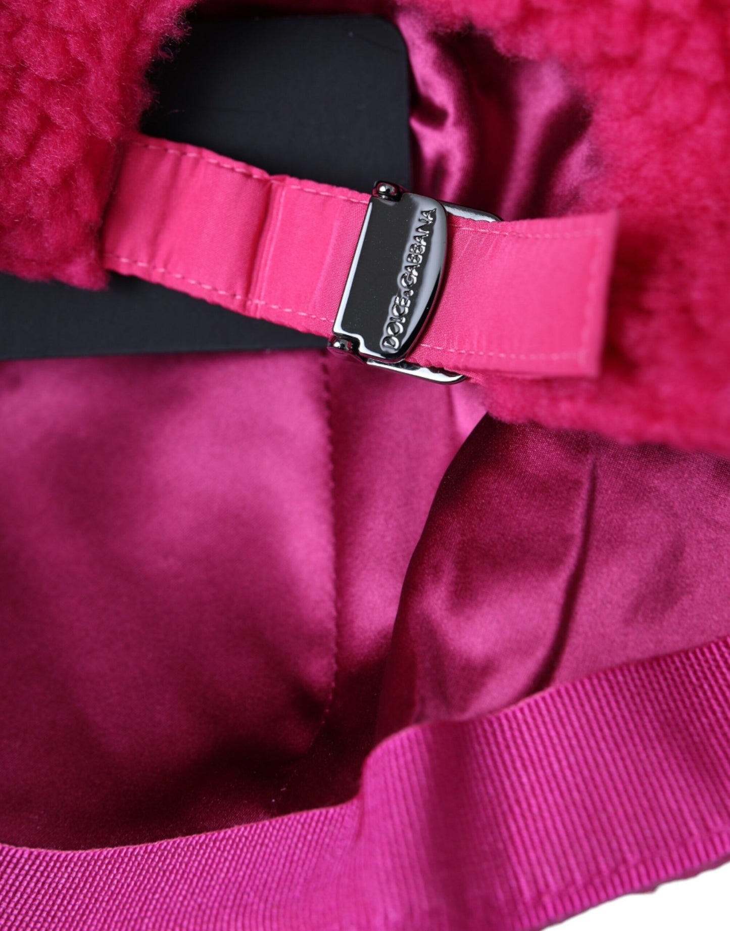 Rosa Fleece Plüsch Baseballmütze Herren