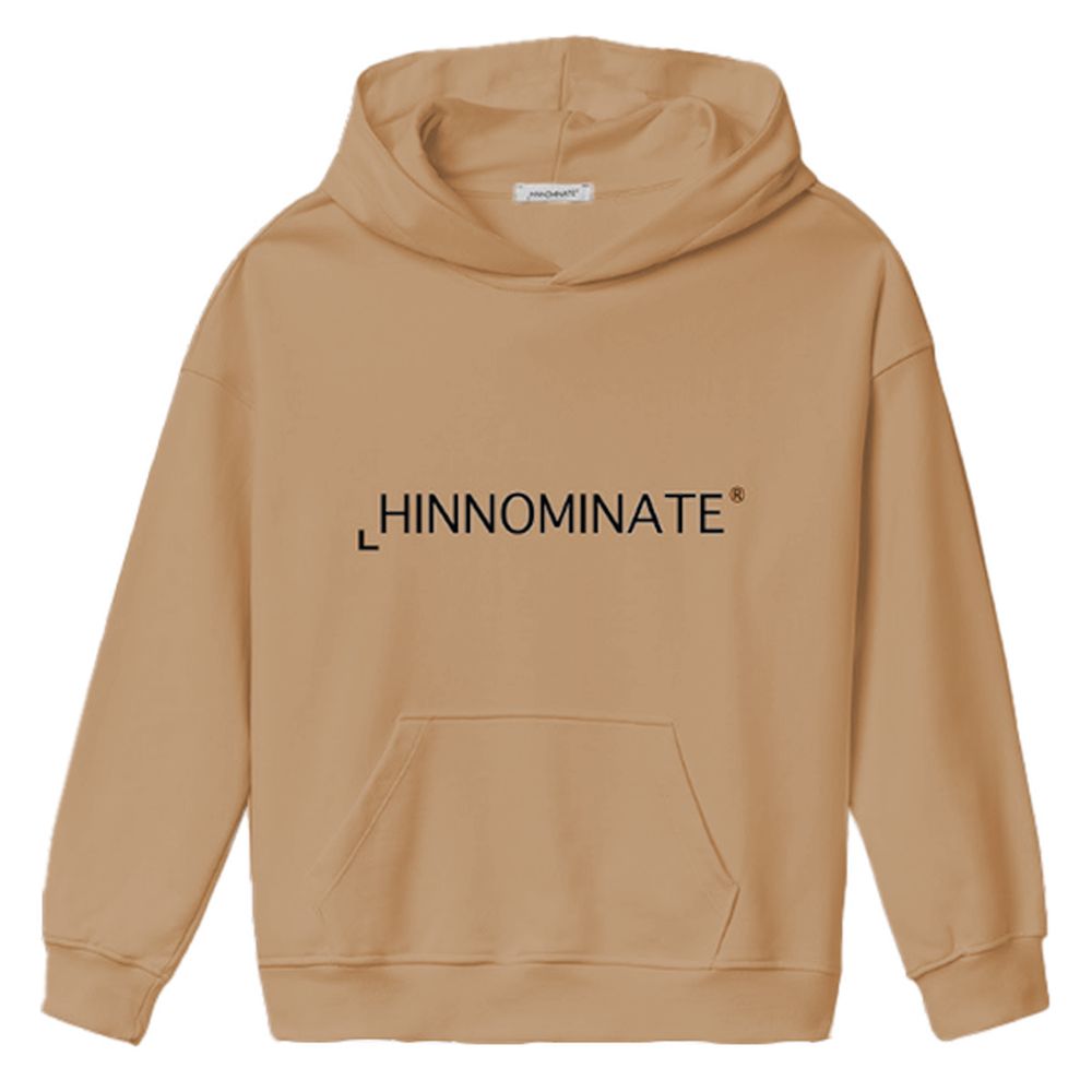 Brauner Baumwollpullover