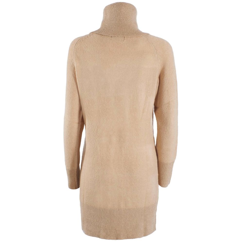 Beiges Viskosekleid