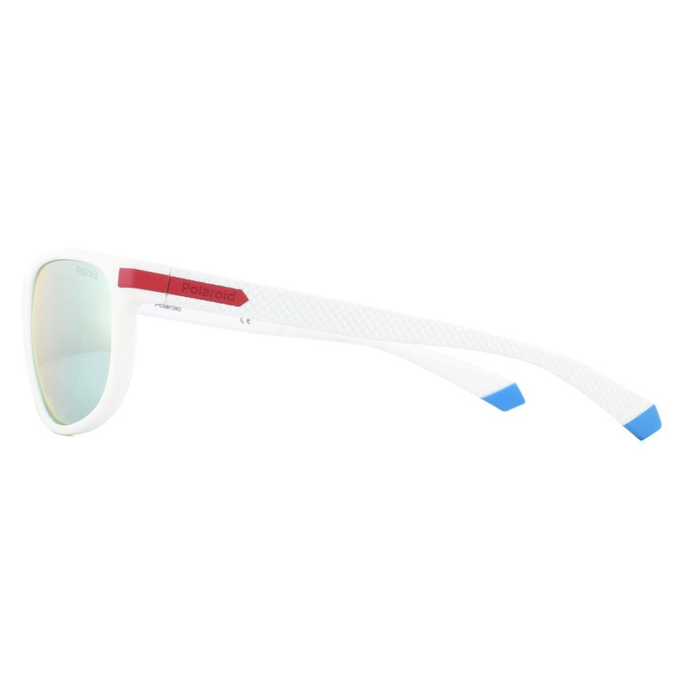 Weiße Sonnenbrille aus anderen Fasern