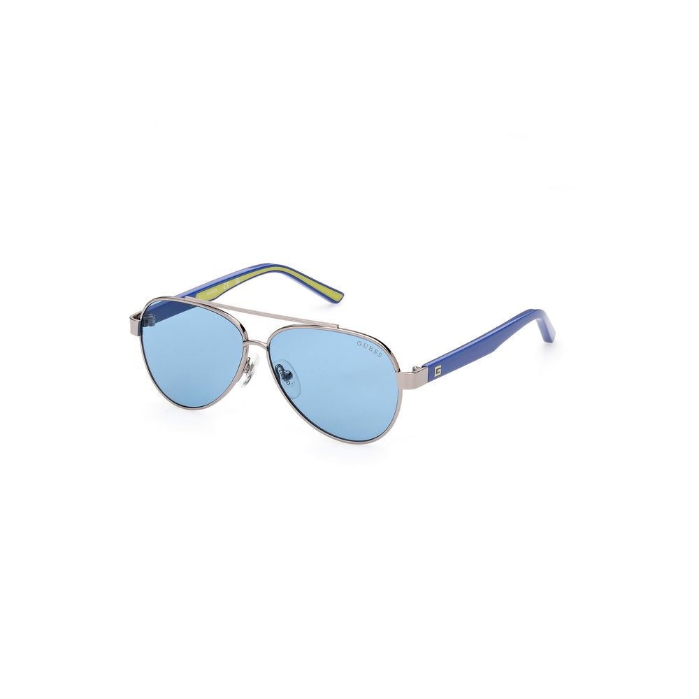 Graue Sonnenbrille aus Metall