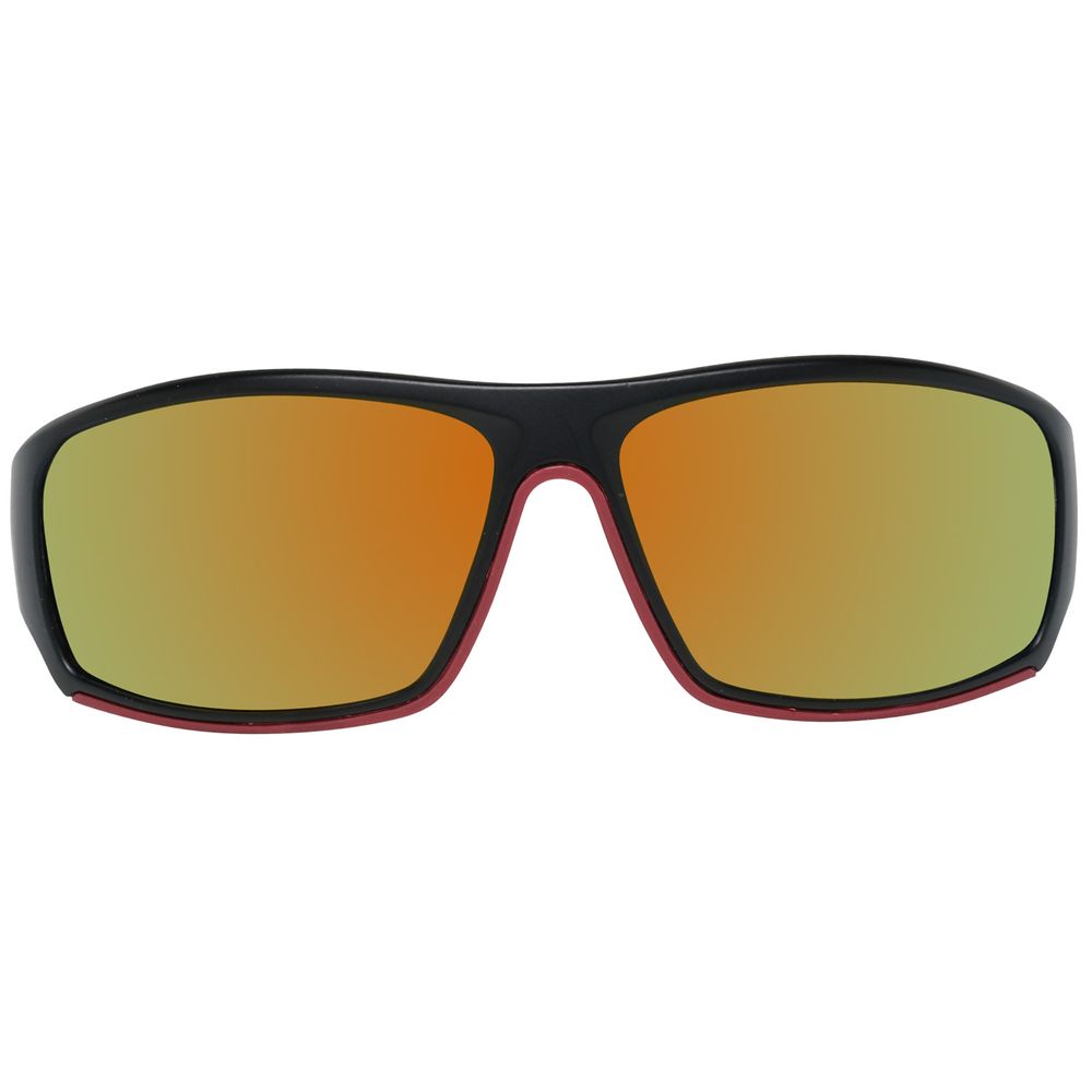 Braune Sonnenbrille aus Metall