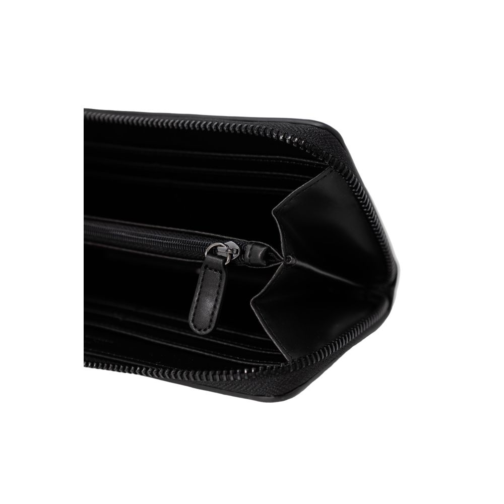 Schwarze Geldbörse aus Polyethylen