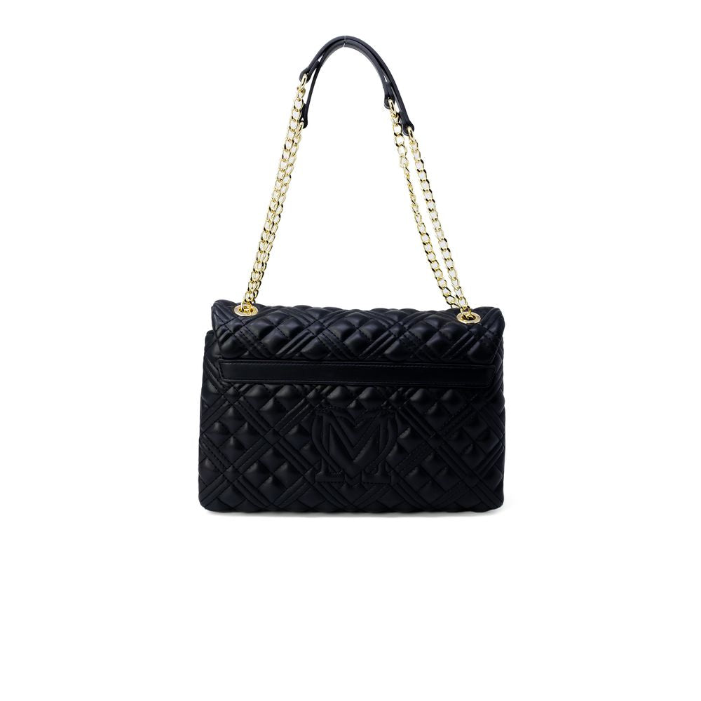 Goldfarbene Handtasche aus Polyethylen