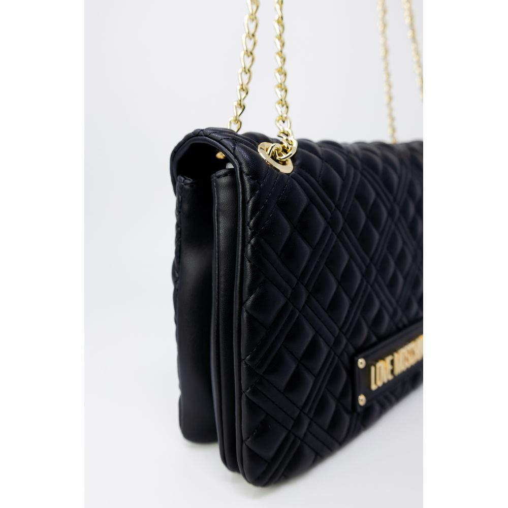 Goldfarbene Handtasche aus Polyethylen